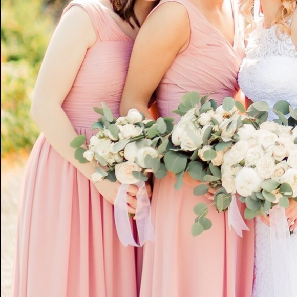 JJ’s House Dresses Jjs House Dusty Rose Bridesmaid Dress